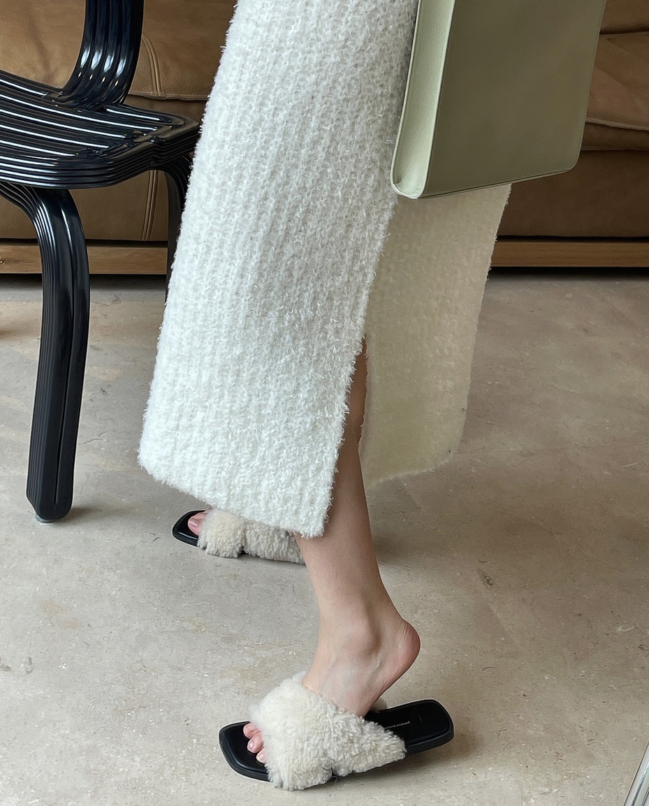 Early Spring New Korean Style Gentle Temperament Pullover Sweater with Short Sleeves Dress Loose Slimming Soft Knitted Dress for Women