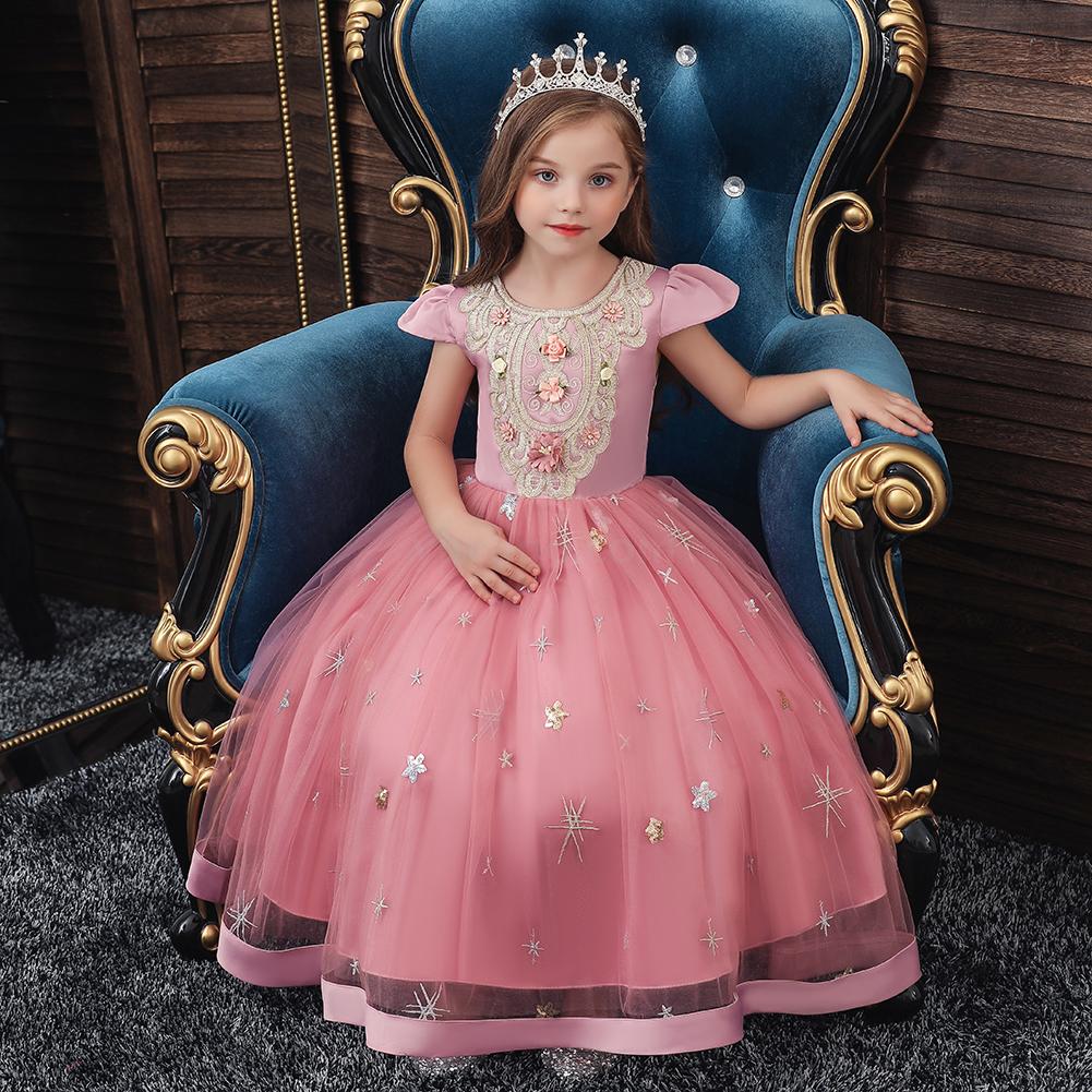 The Girl dress skirt Classic fly sleeve spot multi-color cotton lining inspired princess Skirt Factory Direct sale