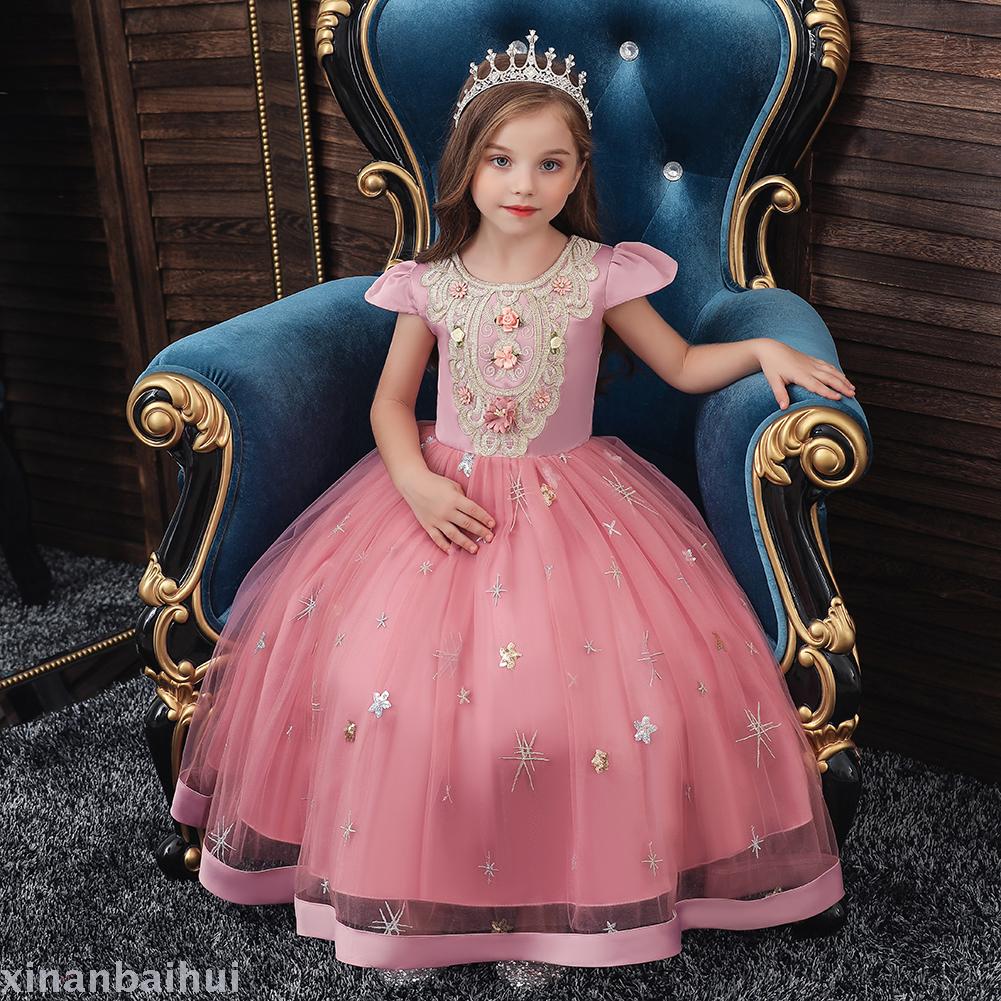 The Girl dress skirt Classic fly sleeve spot multi-color cotton lining inspired princess Skirt Factory Direct sale