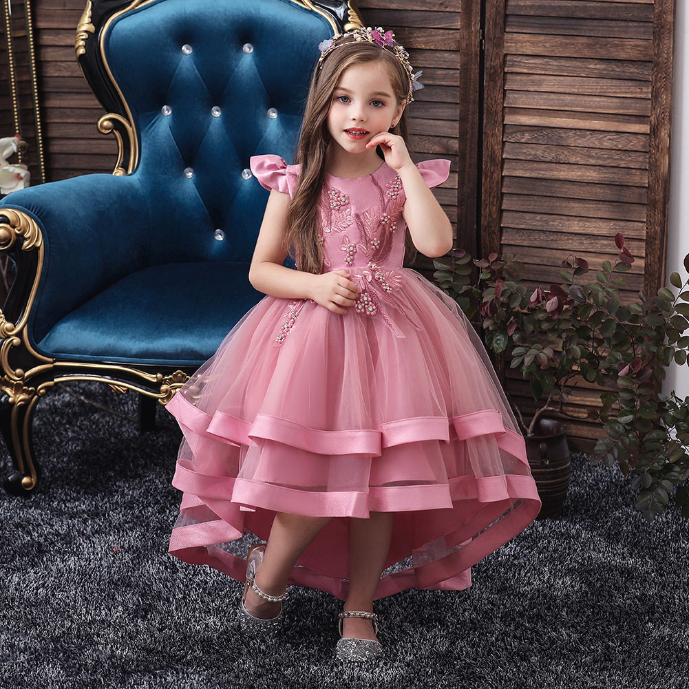 Cross Border children's selection Princess dresses evening Dress girls Cross Border children's selection Princess dresses evening Dress girls