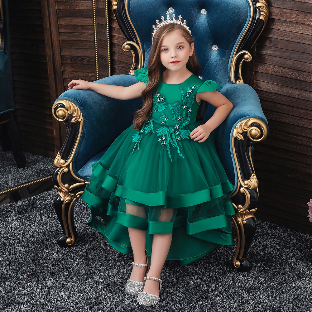 Cross Border children's selection Princess dresses evening Dress girls Cross Border children's selection Princess dresses evening Dress girls