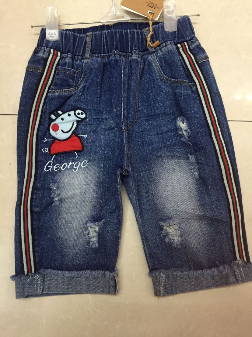 Children's spring and summer jeans girl's trousers Korean version 2019 hot style all-matching spring and autumn pants