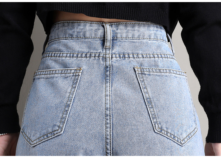 Real Shot 2020 New Jeans Women's Loose plus Size Women's Clothing Plump Girls Cropped Pants Korean Style High Waist Dad Harem Pants Real Shot 2020 New Jeans Women's Loose plus Size Women's Clothing Plump Girls Cropped Pants Korean Style High Waist Dad Harem Pants