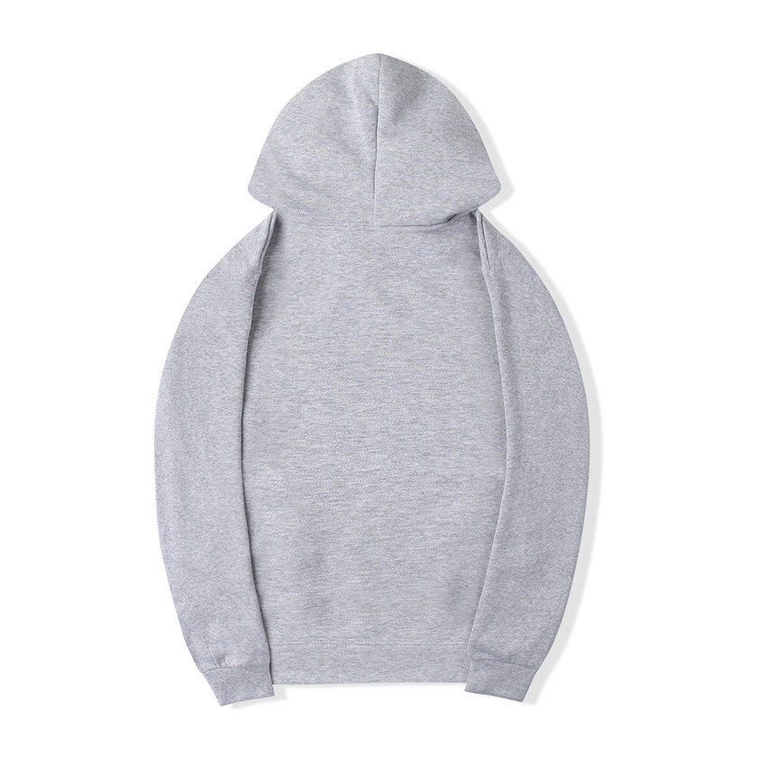  Men's Blank Sweater Solid Color Fleece Pullover Hoody Thermal Transfer Factory Wholesale Order