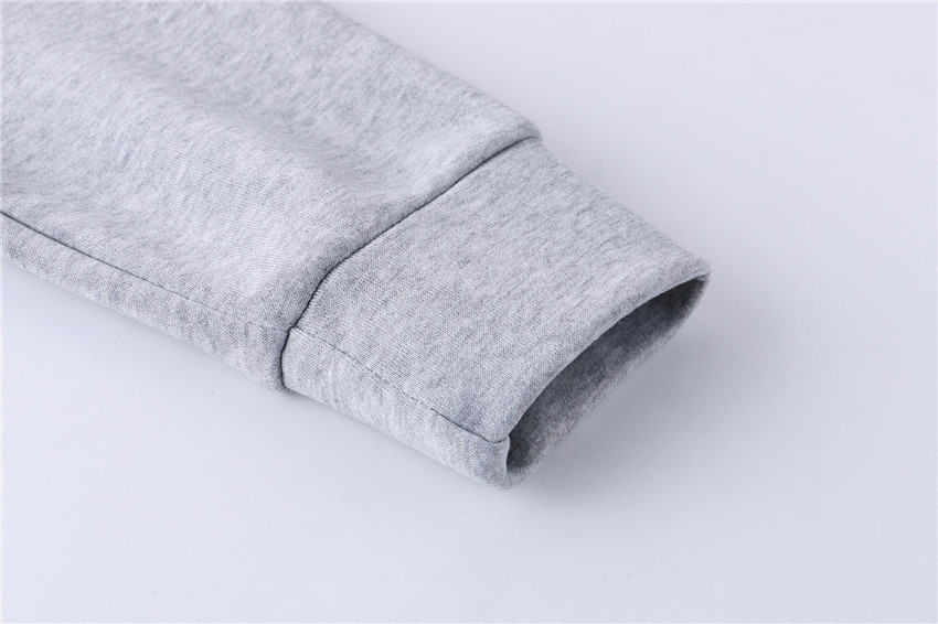  Men's Blank Sweater Solid Color Fleece Pullover Hoody Thermal Transfer Factory Wholesale Order