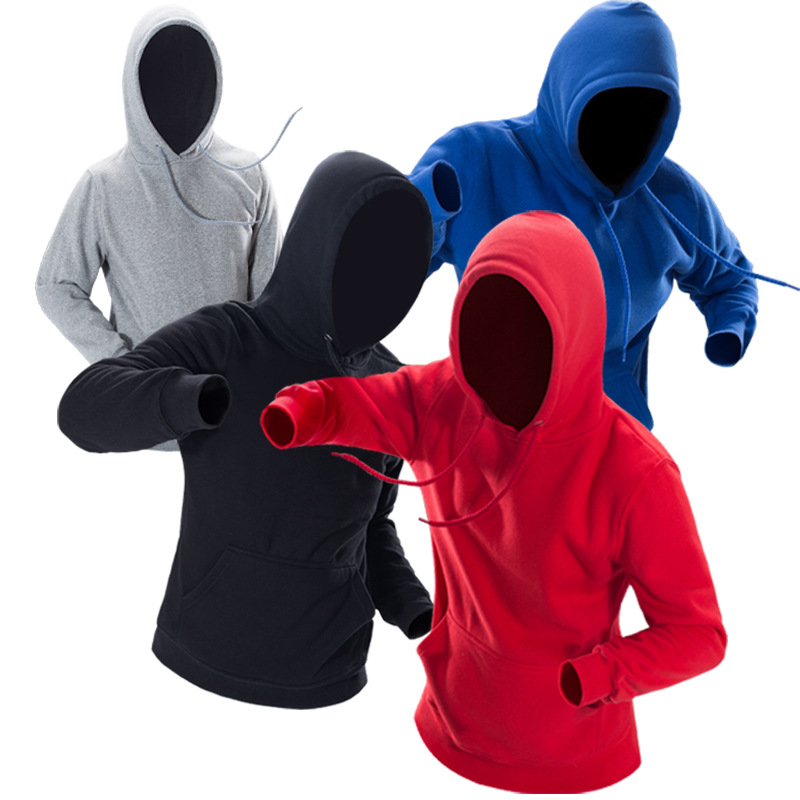 New Hoodie Men&#039;s Sports Hooded Brushed Hoody Printed Logo Men&#039;s Blank Hooded Sweater Fashion Brand Manufacturer
