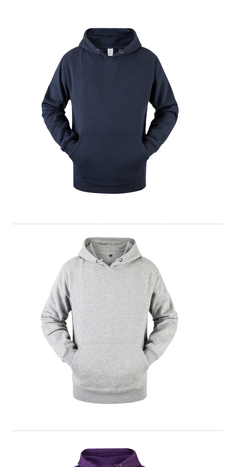 New Hoodie Men's Sports Hooded Brushed Hoody Printed Logo Men's Blank Hooded Sweater Fashion Brand Manufacturer
