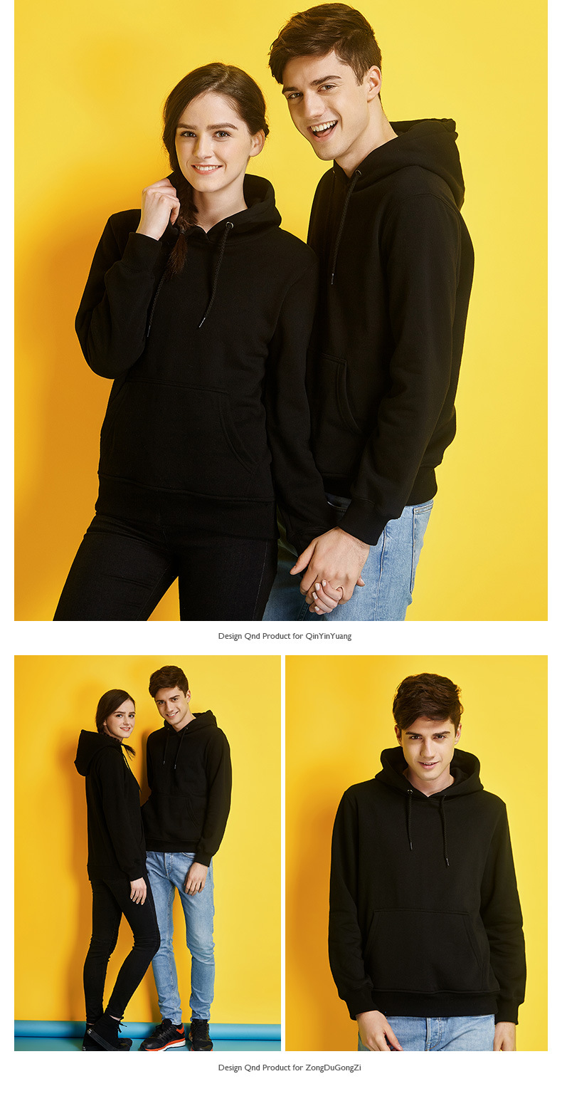 New Hoodie Men's Sports Hooded Brushed Hoody Printed Logo Men's Blank Hooded Sweater Fashion Brand Manufacturer