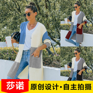 Amazon Hot Foreign Trade Women's Clothing European and American Thin Hoodie Female 2021 Autumn New Long Hoody Amazon Hot Foreign Trade Women's Clothing European and American Thin Hoodie Female 2021 Autumn New Long Hoody