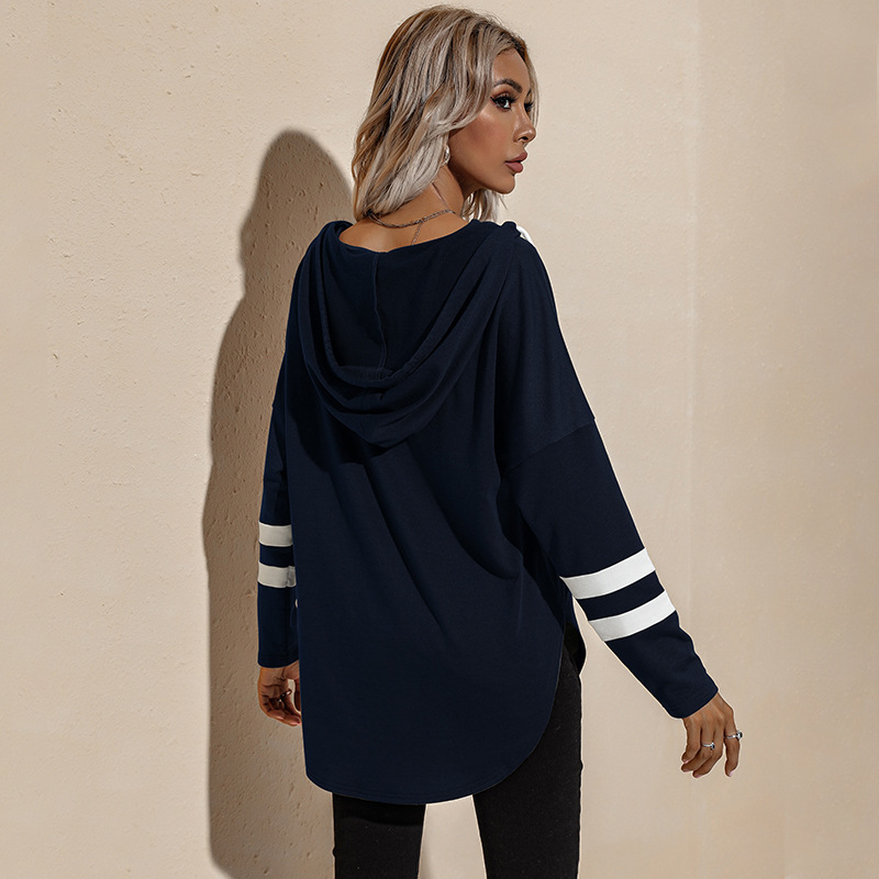 Amazon Hot Foreign Trade Women's Clothing European and American Thin Hoodie Female 2021 Autumn New Long Hoody Amazon Hot Foreign Trade Women's Clothing European and American Thin Hoodie Female 2021 Autumn New Long Hoody