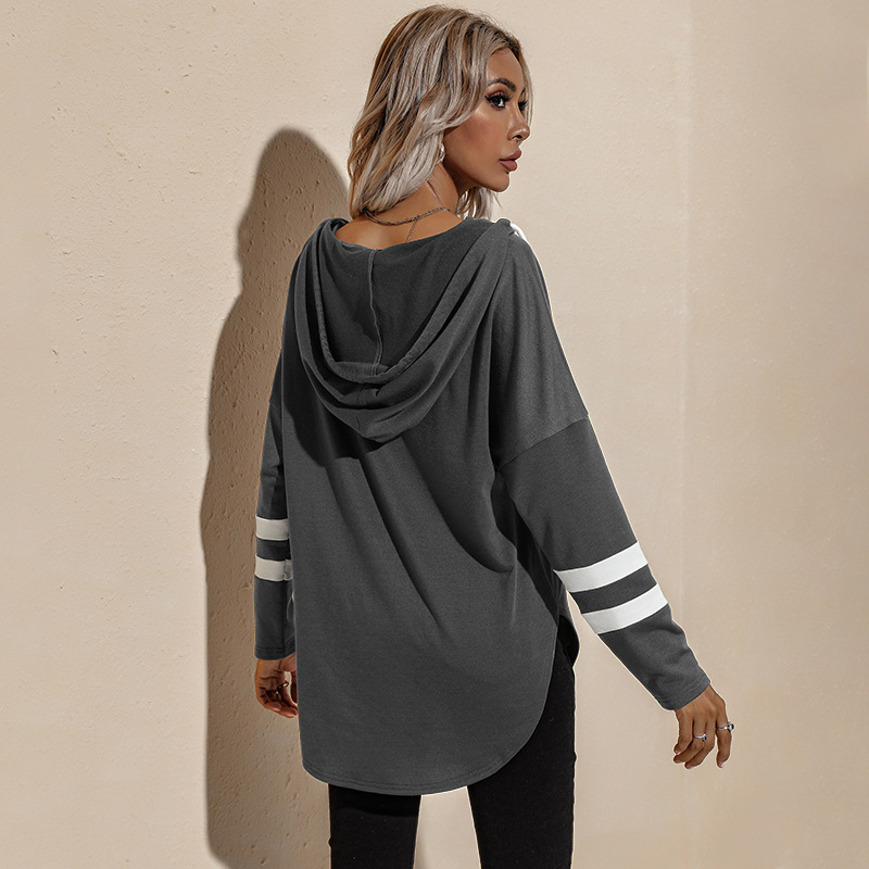 Amazon Hot Foreign Trade Women's Clothing European and American Thin Hoodie Female 2021 Autumn New Long Hoody Amazon Hot Foreign Trade Women's Clothing European and American Thin Hoodie Female 2021 Autumn New Long Hoody