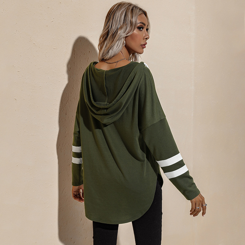 Amazon Hot Foreign Trade Women's Clothing European and American Thin Hoodie Female 2021 Autumn New Long Hoody Amazon Hot Foreign Trade Women's Clothing European and American Thin Hoodie Female 2021 Autumn New Long Hoody