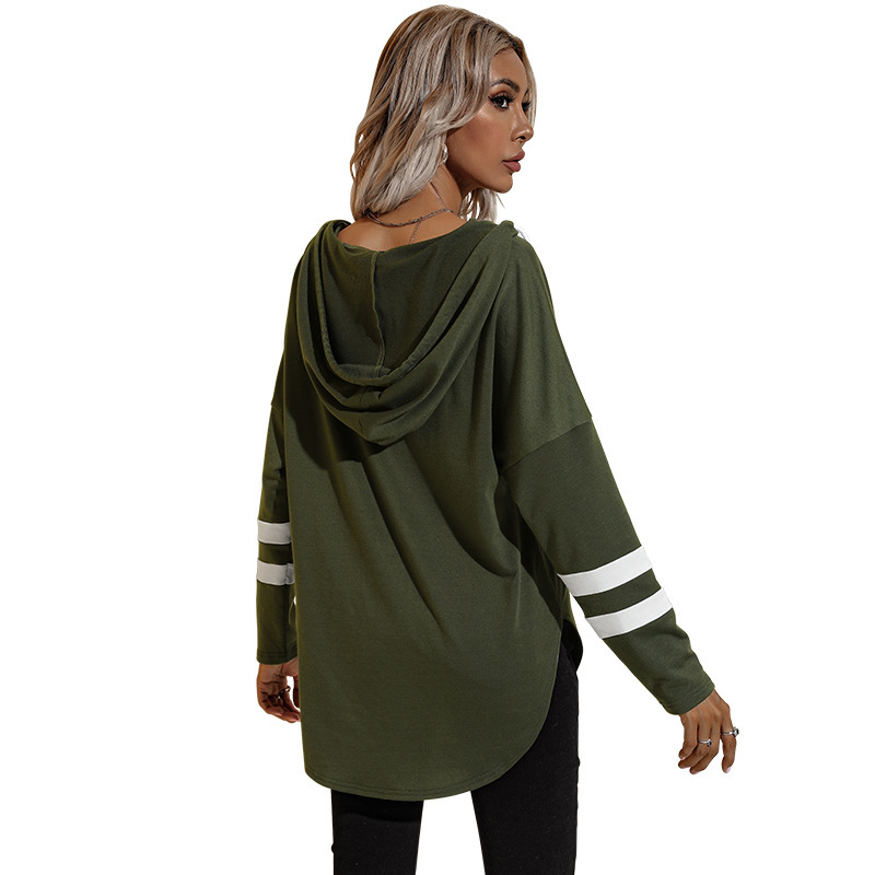 Amazon Hot Foreign Trade Women's Clothing European and American Thin Hoodie Female 2021 Autumn New Long Hoody Amazon Hot Foreign Trade Women's Clothing European and American Thin Hoodie Female 2021 Autumn New Long Hoody