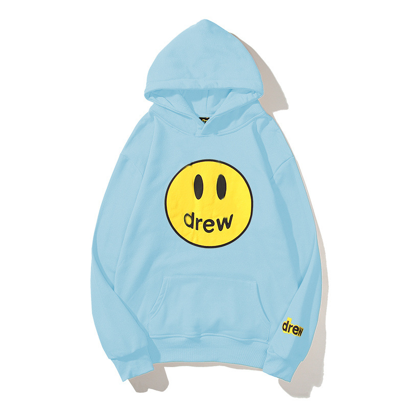 2020 Winter New Star Same Style Smiley Face Brushed Hoody Male and Female Couples Wear Hoodie One Piece Dropshipping
