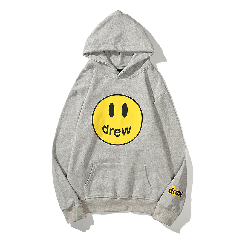 2020 Winter New Star Same Style Smiley Face Brushed Hoody Male and Female Couples Wear Hoodie One Piece Dropshipping