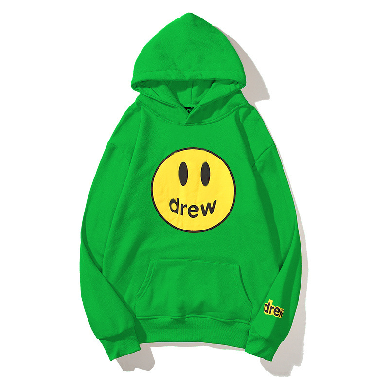 2020 Winter New Star Same Style Smiley Face Brushed Hoody Male and Female Couples Wear Hoodie One Piece Dropshipping