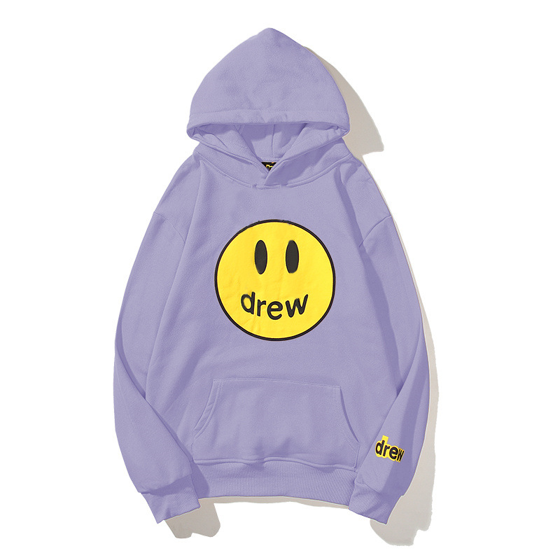 2020 Winter New Star Same Style Smiley Face Brushed Hoody Male and Female Couples Wear Hoodie One Piece Dropshipping