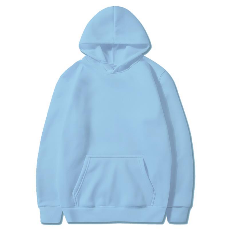 Men's and Women's 17Color Sweater Leisure Sports Sweater Men's Fashion Pullover Polyester Brushed Hoody