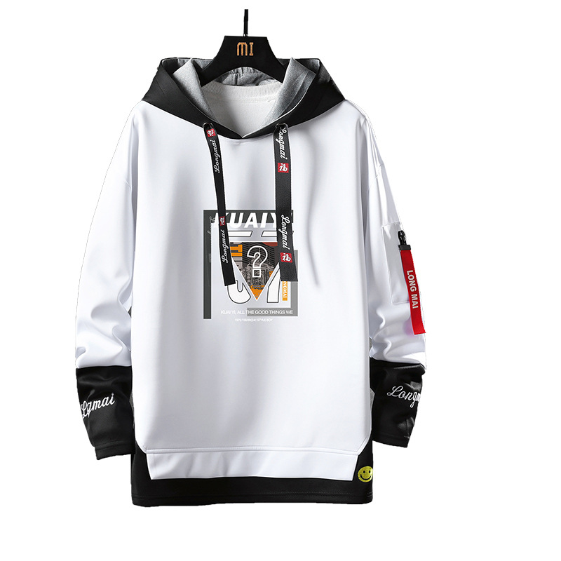 2020 Autumn and Winter round Neck Pullover Hoody Foreign Trade Loose Hoodie Top Youth Popular Brand Men&#039;s Wholesale