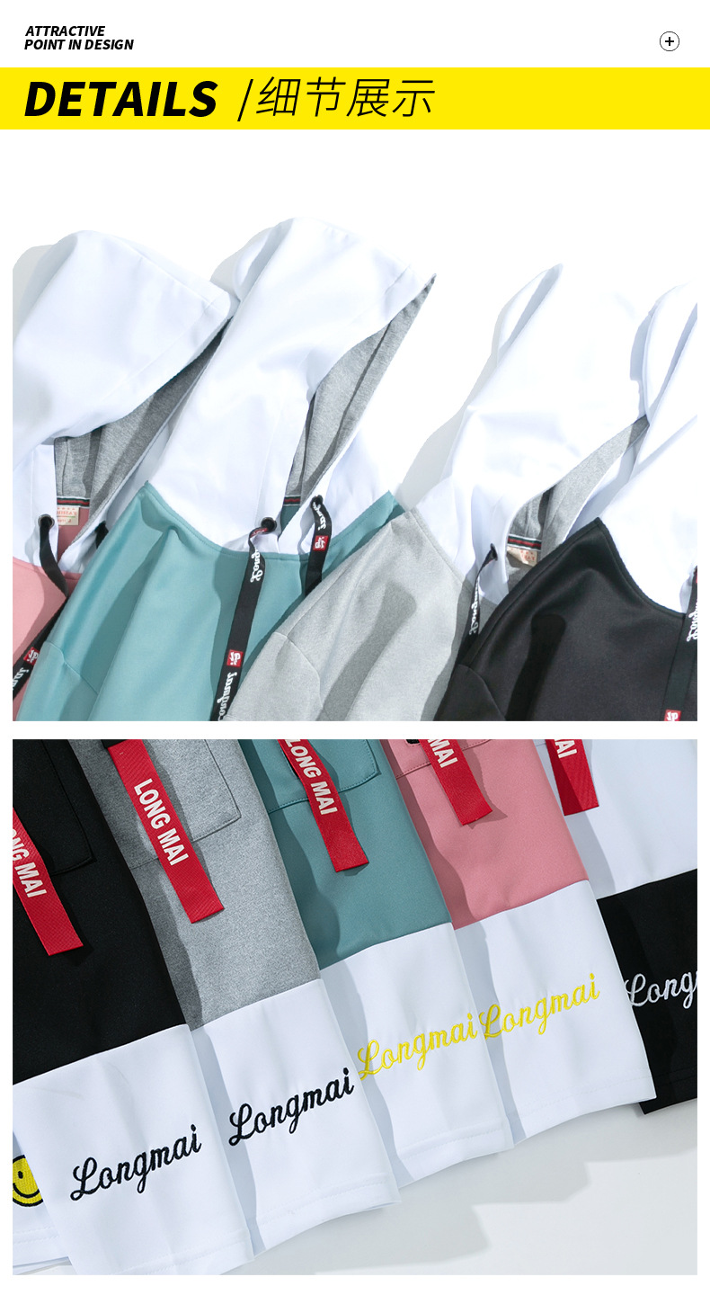 2020 Autumn and Winter round Neck Pullover Hoody Foreign Trade Loose Hoodie Top Youth Popular Brand Men's Wholesale