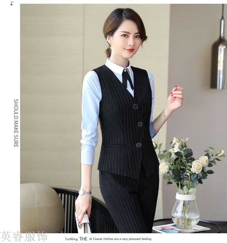 Autumn/winter business suit dress suit ladies' fashionable temperament dress overalls overalls dress suit work clothes Autumn/winter business suit dress suit ladies' fashionable temperament dress overalls overalls dress suit work clothes