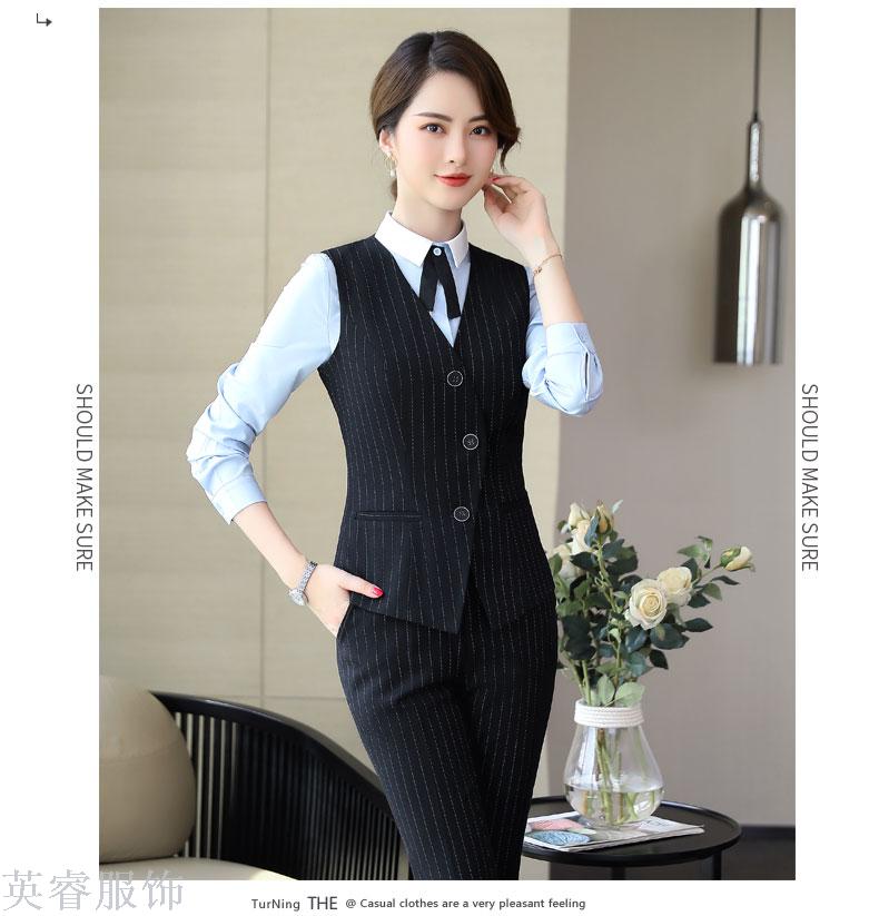 Autumn/winter business suit dress suit ladies' fashionable temperament dress overalls overalls dress suit work clothes Autumn/winter business suit dress suit ladies' fashionable temperament dress overalls overalls dress suit work clothes