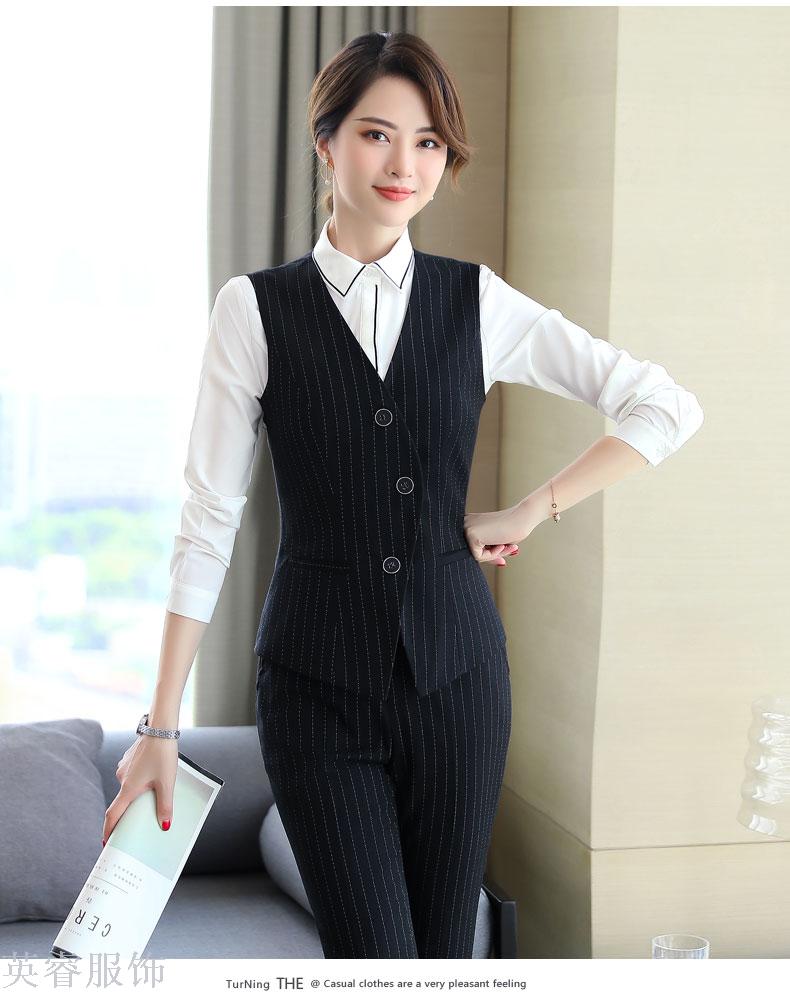 Autumn/winter business suit dress suit ladies' fashionable temperament dress overalls overalls dress suit work clothes Autumn/winter business suit dress suit ladies' fashionable temperament dress overalls overalls dress suit work clothes