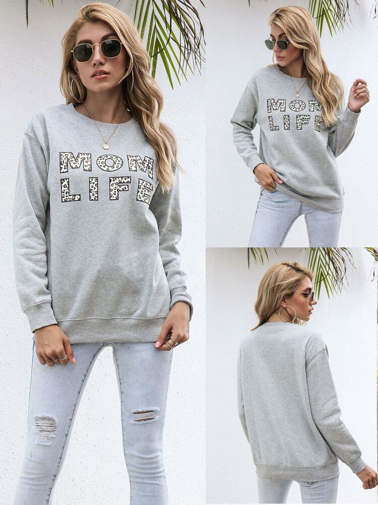 hot style new autumnwinter 2020 offset alphabet pattern long sleeve collar autumnwinter hoody and American women's wear