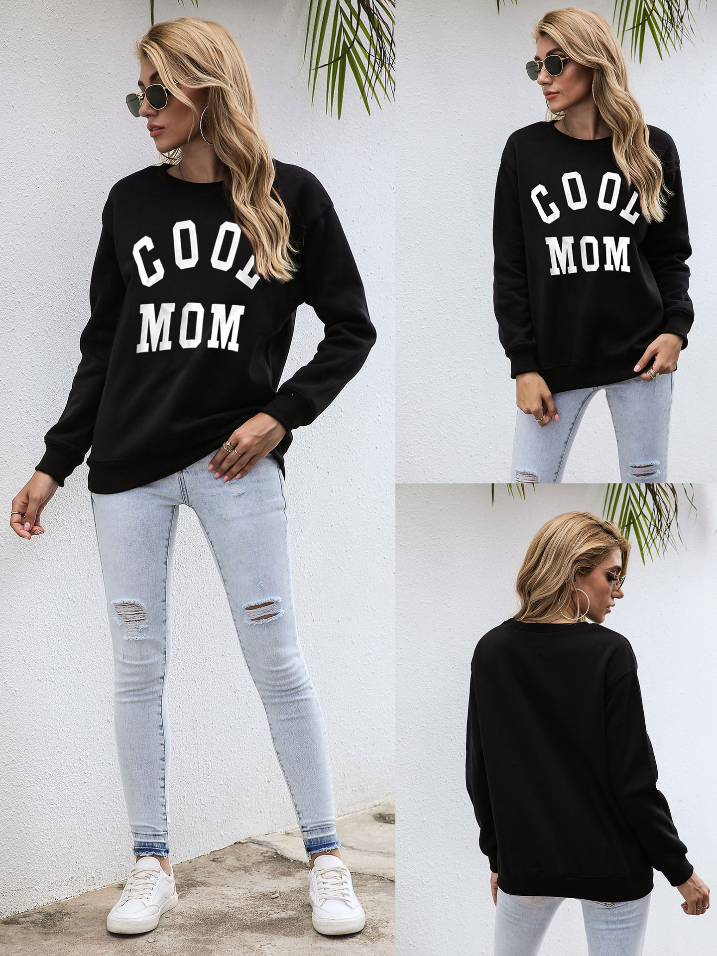 hot style new autumnwinter 2020 offset alphabet pattern long sleeve collar autumnwinter hoody and American women's wear