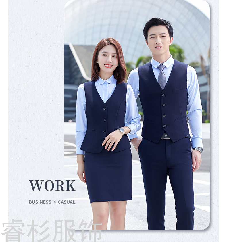 New Business Suit Suit Men's and Women's Same Suit Men's Two-Piece Suit Formal Business Suit Interview Ol Overalls