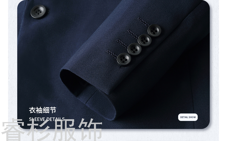 New Business Suit Suit Men's and Women's Same Suit Men's Two-Piece Suit Formal Business Suit Interview Ol Overalls