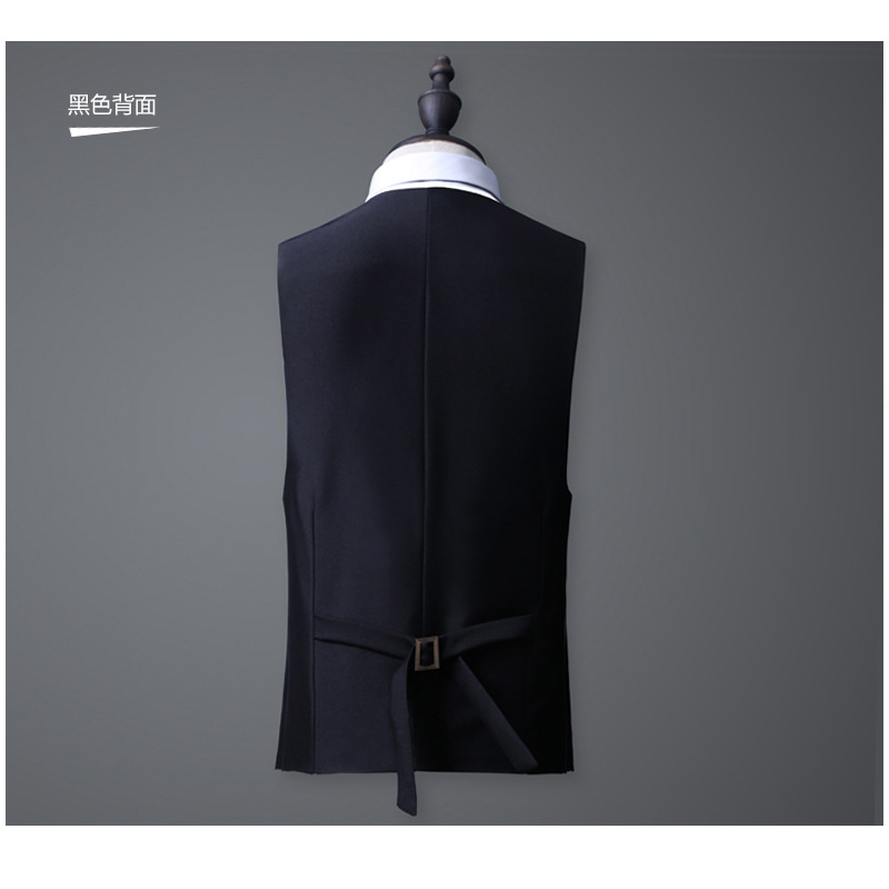 Spring and Autumn New British Style Men&#039;s Suit Vest Slim Fit Light Business Suit Vest Men&#039;s Formal Wear Professional Vest