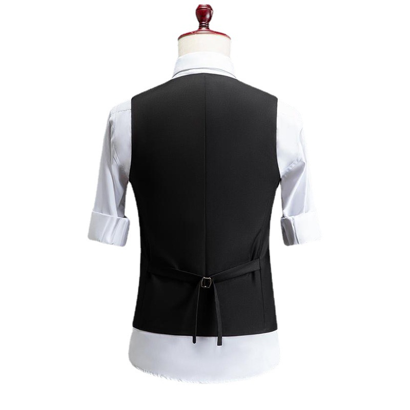 Spring and Autumn New British Style Men&#039;s Suit Vest Slim Fit Light Business Suit Vest Men&#039;s Formal Wear Professional Vest
