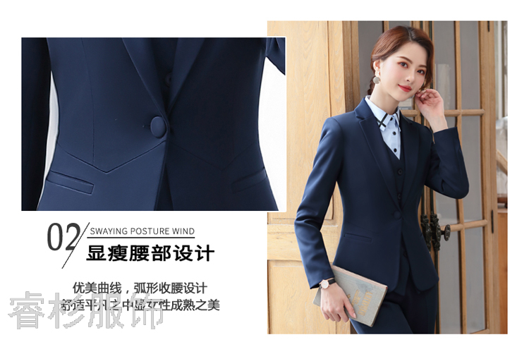 Fashion Suit Women's Business Wear Dignified Goddess Fan High-End Suit Female Suit Slim Fit Slimming Business Suit Fashion Suit Women's Business Wear Dignified Goddess Fan High-End Suit Female Suit Slim Fit Slimming Business Suit