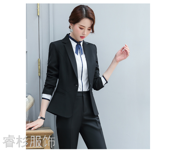 Fashion Suit Women's Business Wear Dignified Goddess Fan High-End Suit Female Suit Slim Fit Slimming Business Suit Fashion Suit Women's Business Wear Dignified Goddess Fan High-End Suit Female Suit Slim Fit Slimming Business Suit
