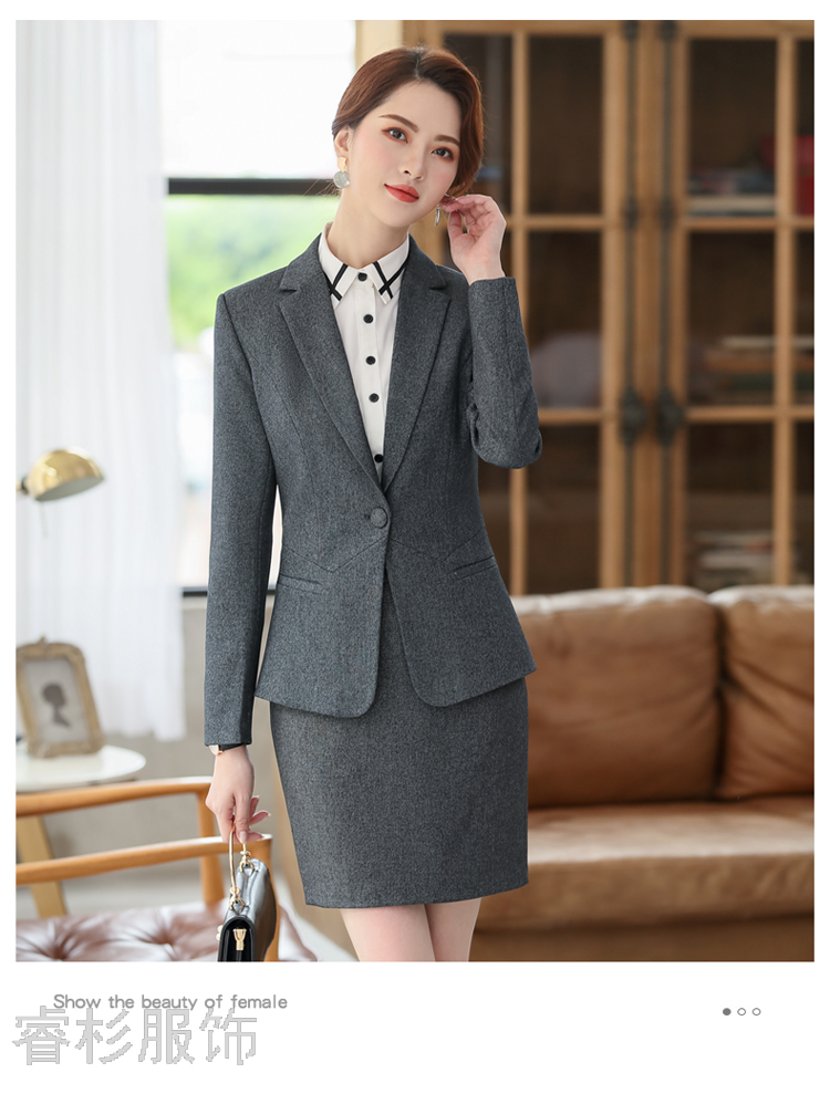 Fashion Suit Women's Business Wear Dignified Goddess Fan High-End Suit Female Suit Slim Fit Slimming Business Suit Fashion Suit Women's Business Wear Dignified Goddess Fan High-End Suit Female Suit Slim Fit Slimming Business Suit