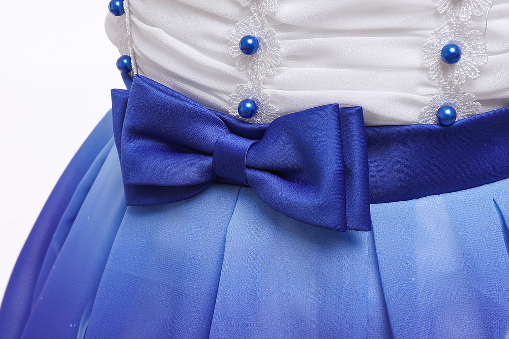 Children's Show Dress Christmas Chiffon print Dress Children Cross Boundary Children's Wedding Dress Princess Dress Children's Show Dress Christmas Chiffon print Dress Children Cross Boundary Children's Wedding Dress Princess Dress
