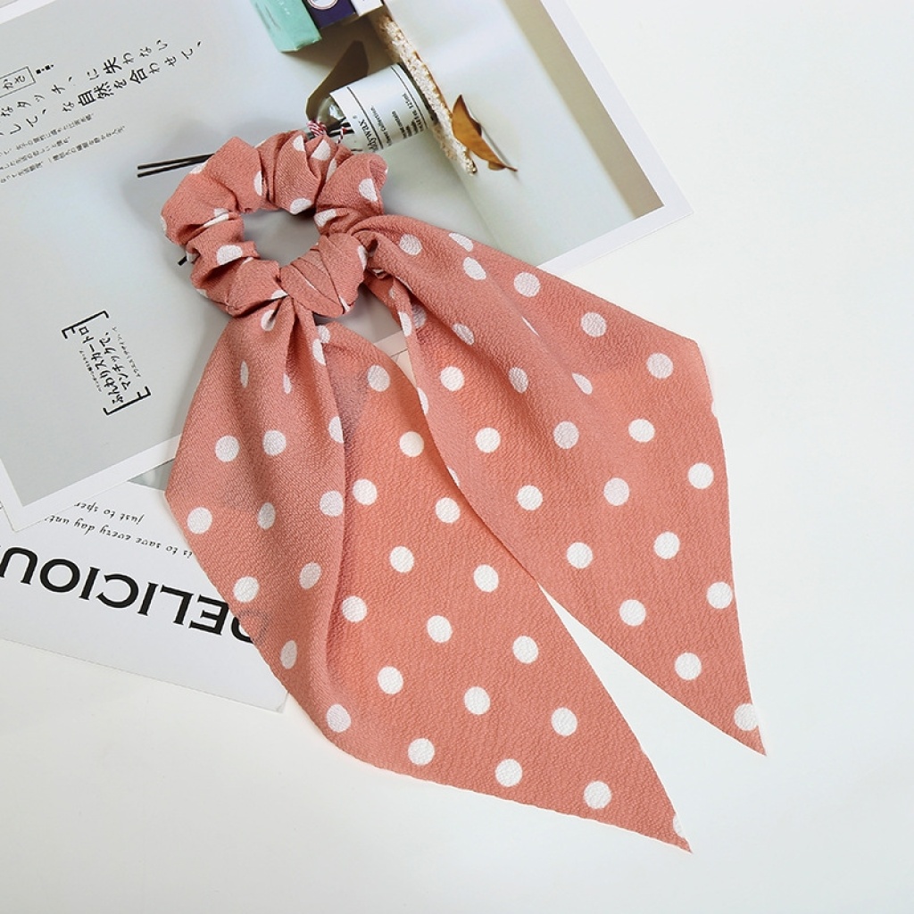 Creative Net Red Hair Ring Ribbon Long Tassel Large Intestine Hair Ring Bag Accessories Hair Accessories Chiffon Hair Ring Foreign Trade Creative Net Red Hair Ring Ribbon Long Tassel Large Intestine Hair Ring Bag Accessories Hair Accessories Chiffon Hair Ring Foreign Trade