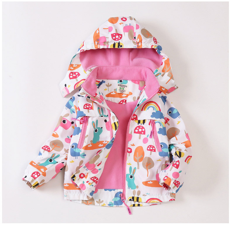 Kids' Overcoat Winter 2020 Autumn and Winter New Girls' Jackets Fleece-Lined Thickened Windcheater Jacket Children Cotton-Padded Jacket Kids' Overcoat Winter 2020 Autumn and Winter New Girls' Jackets Fleece-Lined Thickened Windcheater Jacket Children Cotton-Padded Jacket