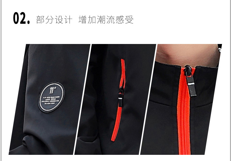Cross-Border Fall Men's Jackets Casual Korean Style Trendy Stand Collar Jacket Sports Top for Men AliExpress Export Cross-Border Fall Men's Jackets Casual Korean Style Trendy Stand Collar Jacket Sports Top for Men AliExpress Export