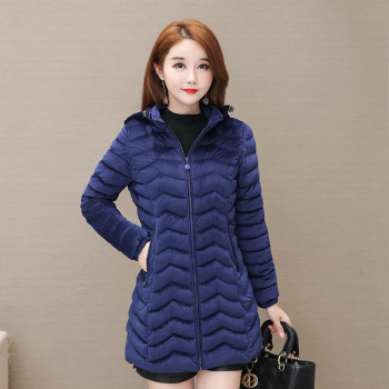 Autumn and Winter 2020 new down cotton-padded jackets for middle-aged and elderly women, padded cotton-padded jackets 