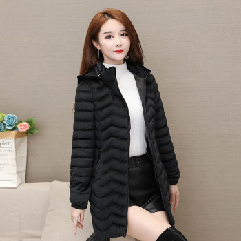 Autumn and Winter 2020 new down cotton-padded jackets for middle-aged and elderly women, padded cotton-padded jackets 