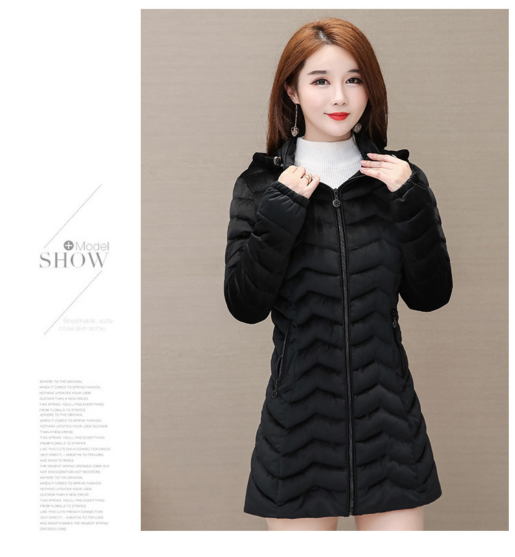 Autumn and Winter 2020 new down cotton-padded jackets for middle-aged and elderly women, padded cotton-padded jackets 