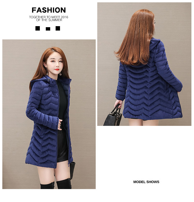 Autumn and Winter 2020 new down cotton-padded jackets for middle-aged and elderly women, padded cotton-padded jackets 