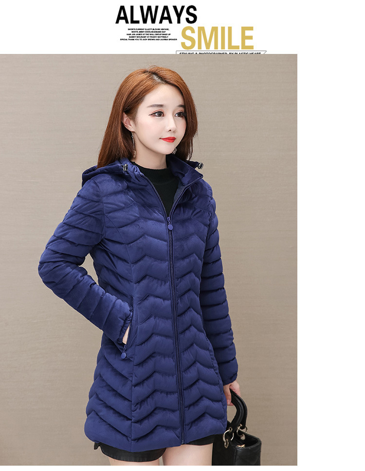 Autumn and Winter 2020 new down cotton-padded jackets for middle-aged and elderly women, padded cotton-padded jackets 
