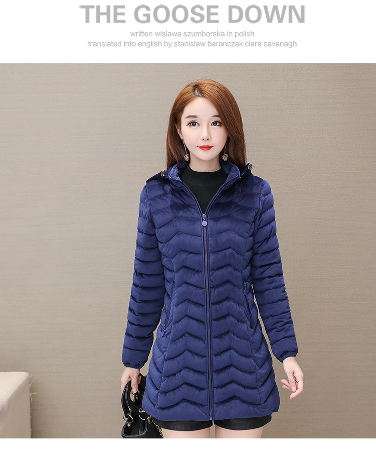 Autumn and Winter 2020 new down cotton-padded jackets for middle-aged and elderly women, padded cotton-padded jackets 