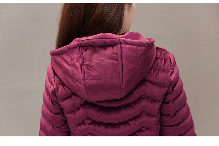 Autumn and Winter 2020 new down cotton-padded jackets for middle-aged and elderly women, padded cotton-padded jackets 