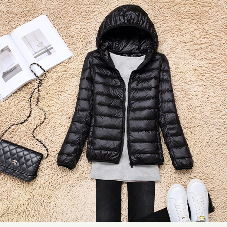 The manufacturers of women&#039;s thin down jackets, such as slim Hoodie and extra size, are wholesale