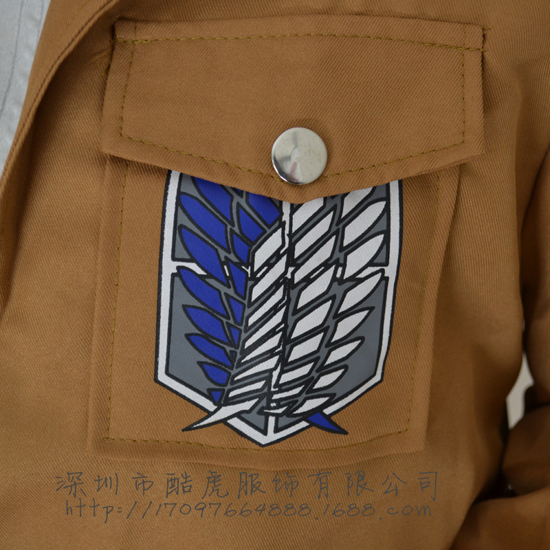 Comic-con hits hit giant Investigation Corps freedom Wings men&#039;s and women&#039;s small jackets jacket anime cosplay costumes