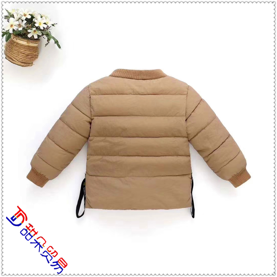Children's down cotton-padded jackets with inner pockets short cotton-padded winter jackets for boys and girls Children's down cotton-padded jackets with inner pockets short cotton-padded winter jackets for boys and girls